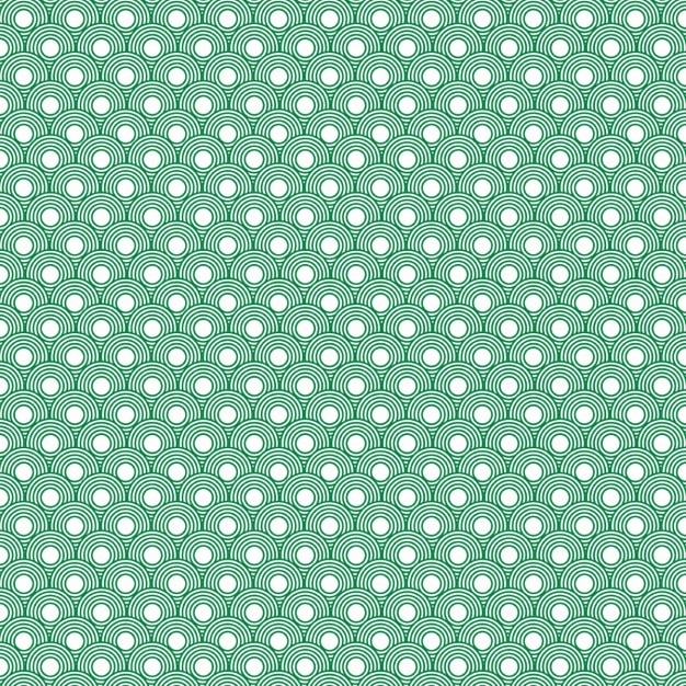 Free vector green circular pattern