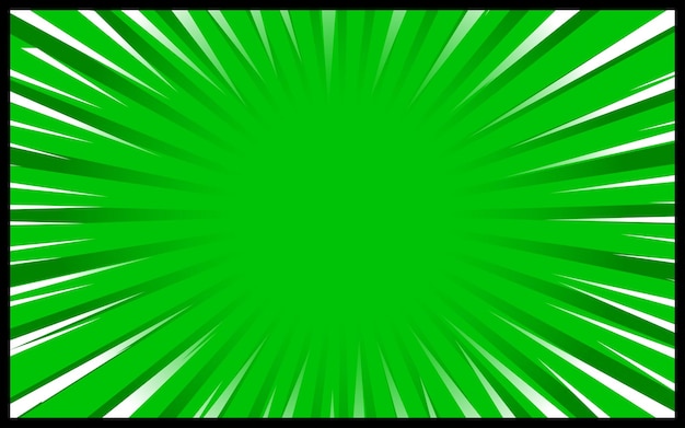 Free vector green comic background retro vector illustration