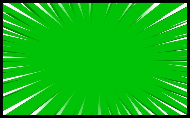 Free vector green comic background retro vector illustration