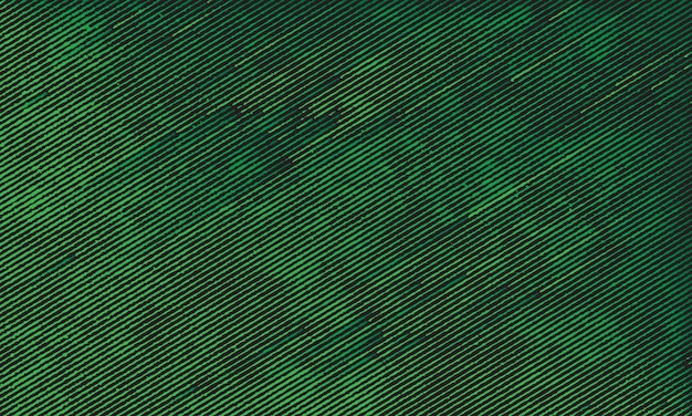 緑の斜めのグランジストライプの背景