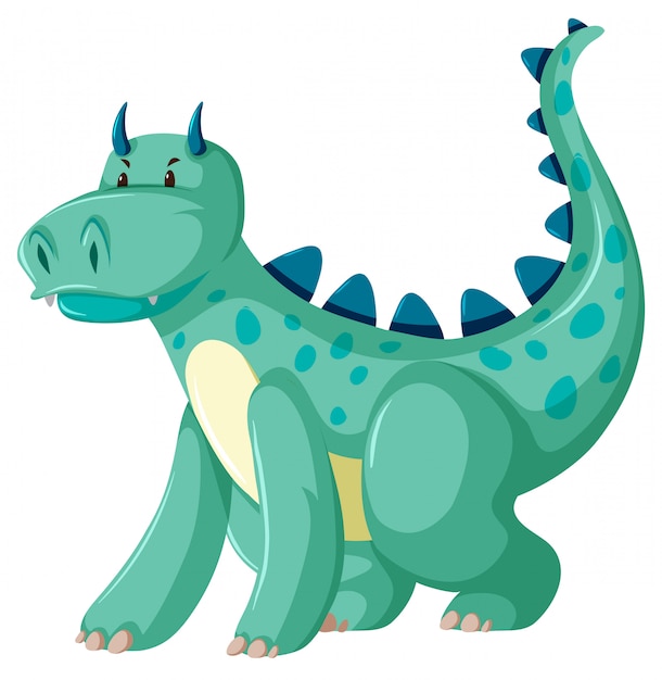 Персонаж зеленого дракона