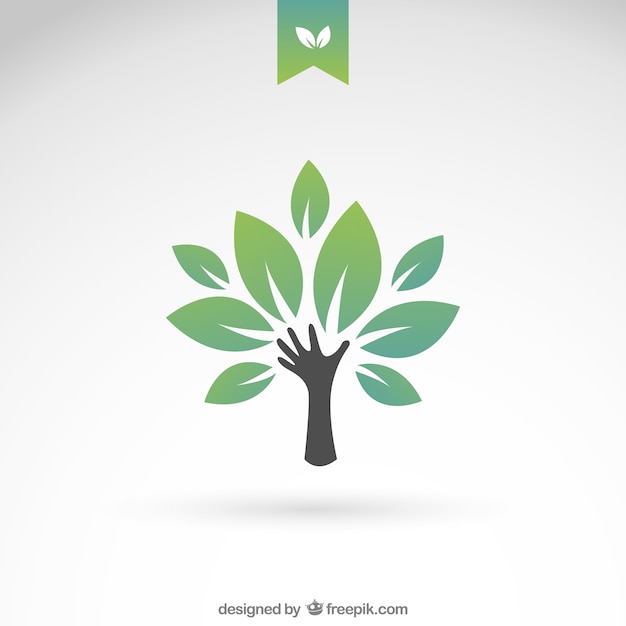 Green eco tree 