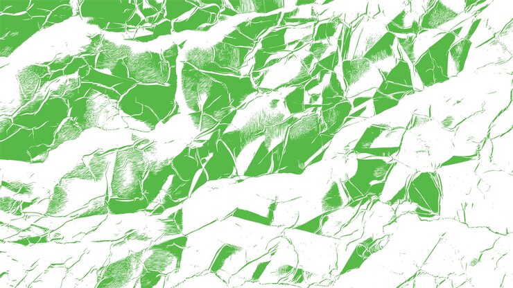 Free Vector green foil ink texture illustration
