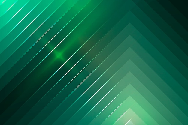 Free vector green geometric abstract background