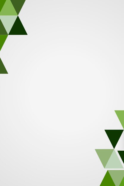 Зеленая геометрическая рамка вектор