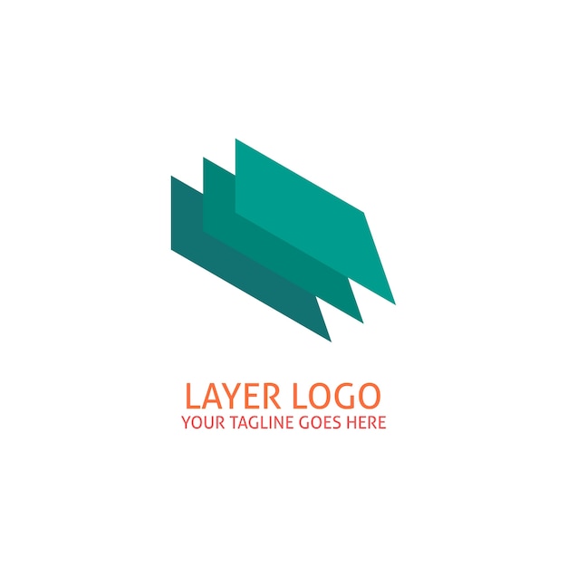 Free vector green geometric logo