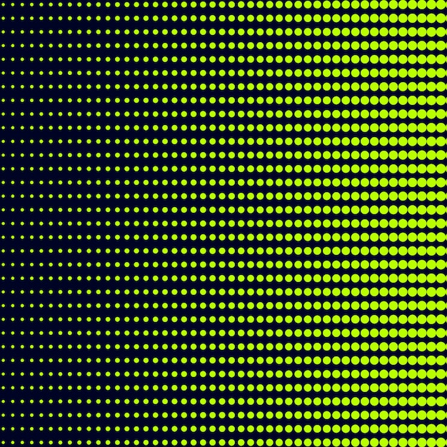 Green gradient halftone background vector