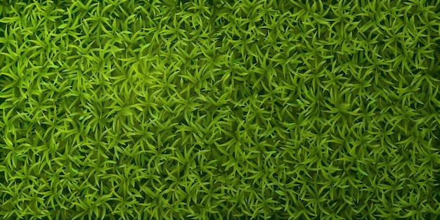 Free vector green grass realistic background