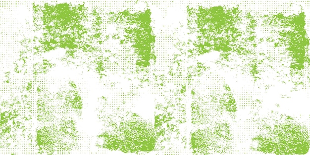 ハーフトーンの詳細な緑のグランジテクスチャ
