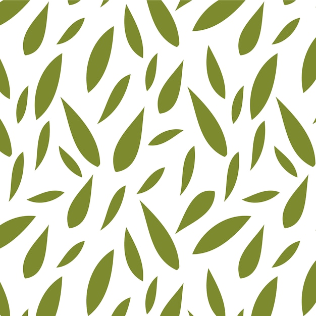 Green leafs pattern