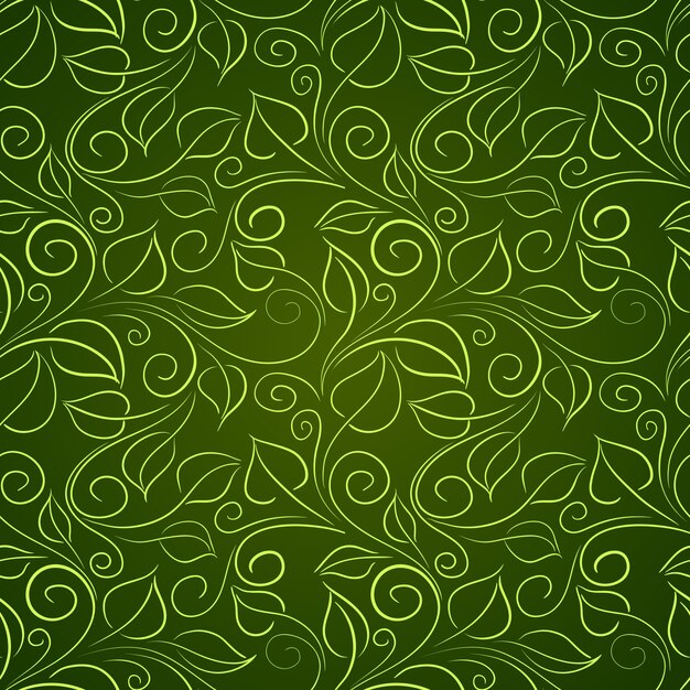 Green leaves.