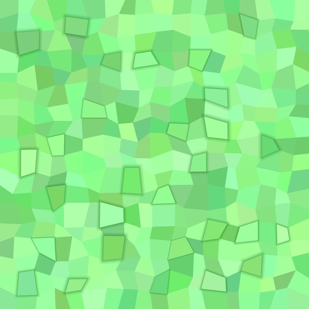 Green mosaic background