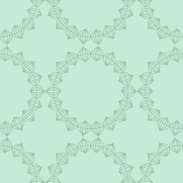 Бесплатное векторное изображение Зеленый фон с рисунком