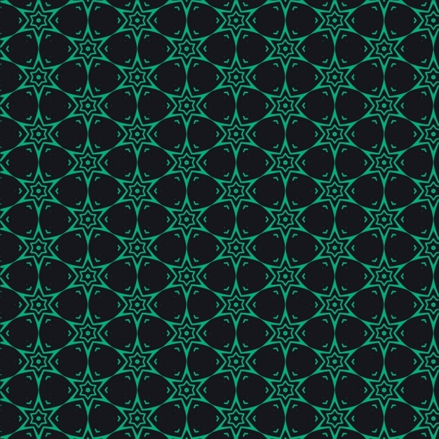Бесплатное векторное изображение Темный фон с абстрактной формы шаблона