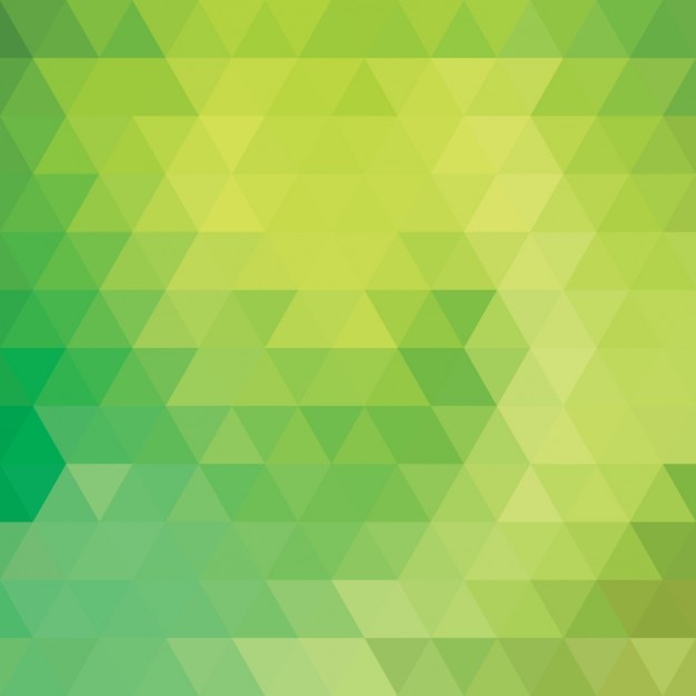 Free vector green polygonal background design