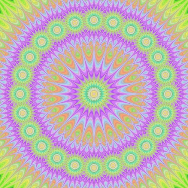 Green and purple psychedelic background