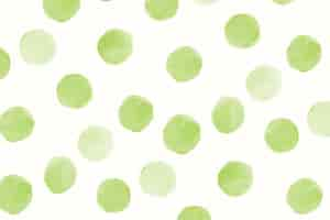 Free vector green round seamless pattern  wallpaper