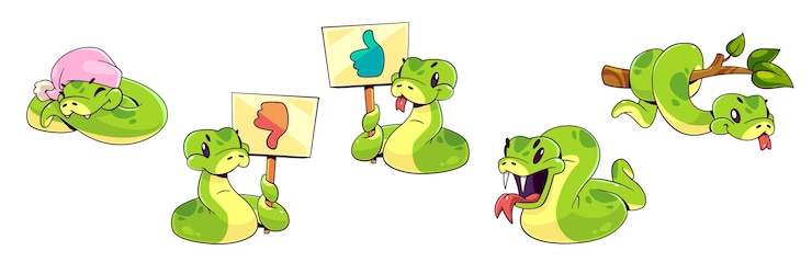 무료 Vector  바탕 에 그린 초록색  문자