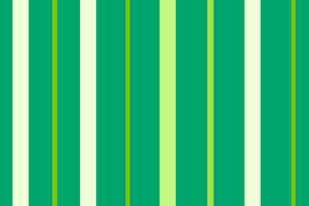 Sfondo a righe verdi, motivo colorato, vettore di design carino