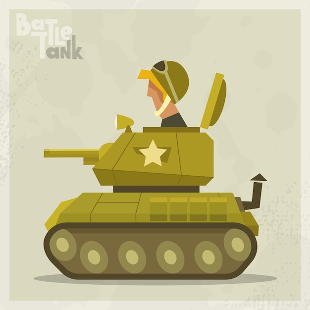 Free vector green tank background