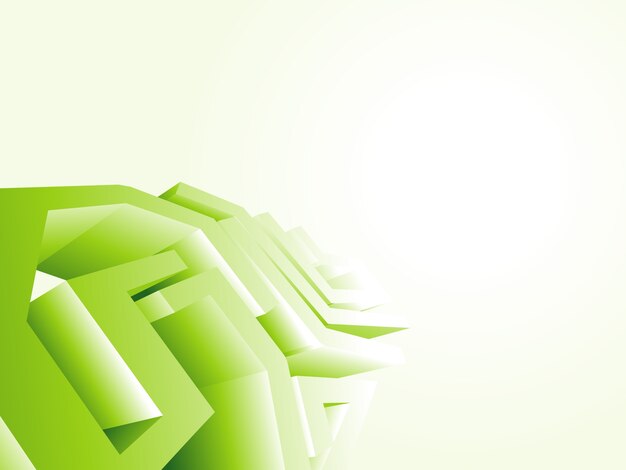 Green technology wallpaper design