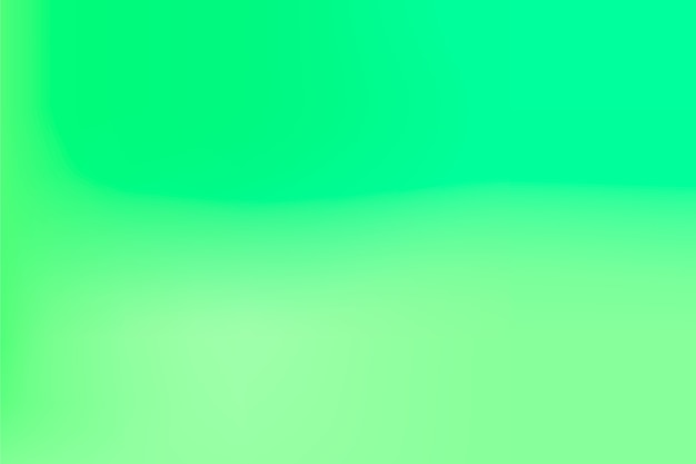 Free vector green tones background in gradient