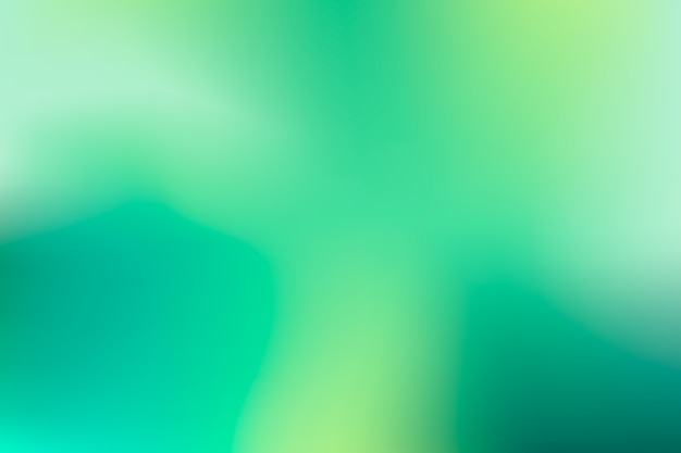 Free vector green tones gradient background