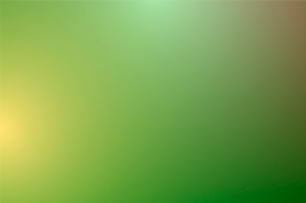 Free vector green tones gradient background