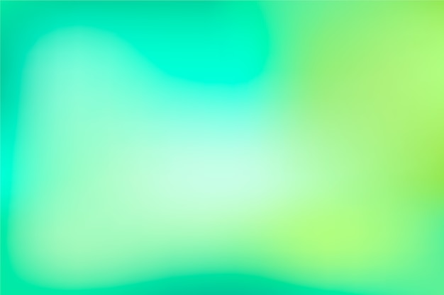 Free vector green tones gradient background