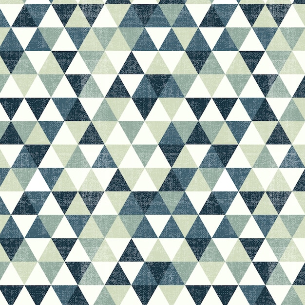 Green Triangle Pattern