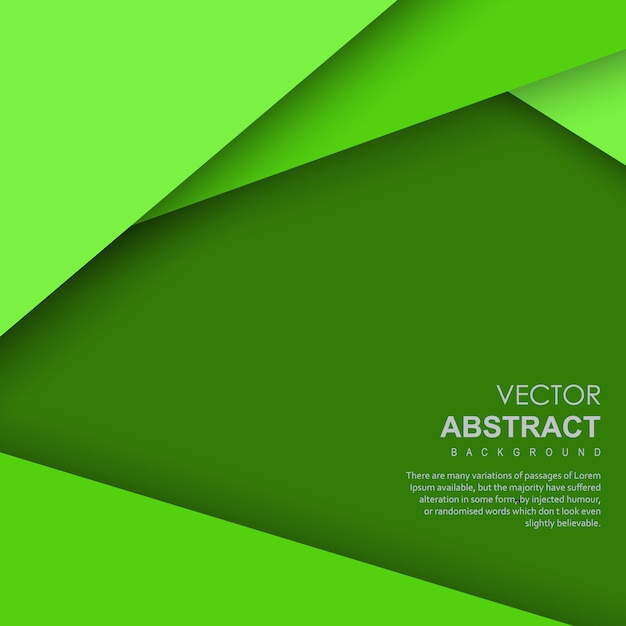 Green vector abstract background