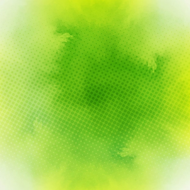 Green watercolor background