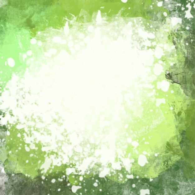 Green watercolor background