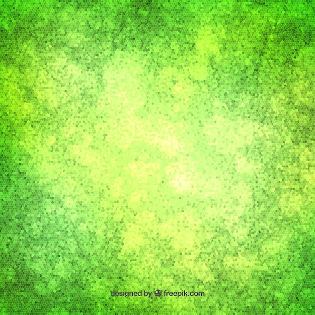 Green watercolor dots background