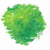 Free vector green watercolor stain background