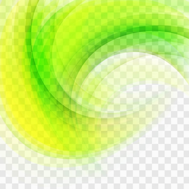 Free vector green wave