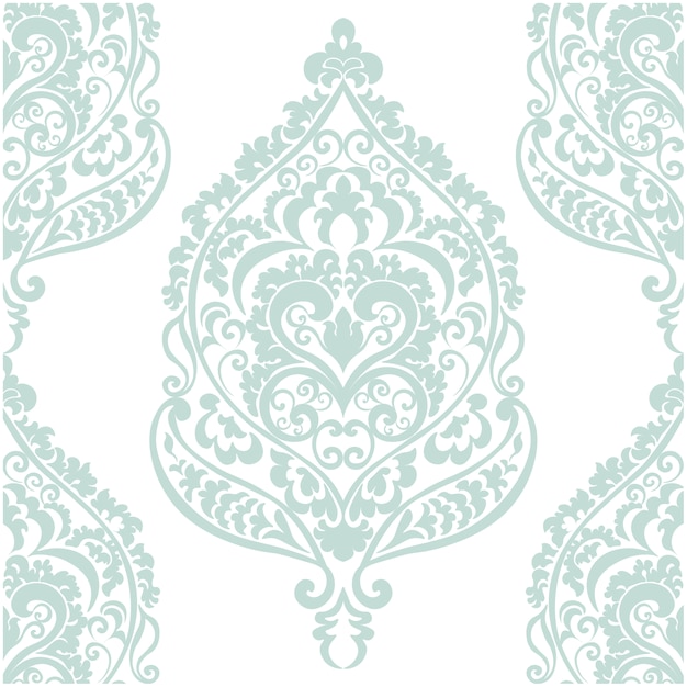 緑と白の装飾パターンの背景