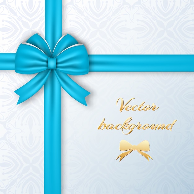 Free vector greeting present card template