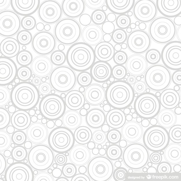 Grey circles abstract background