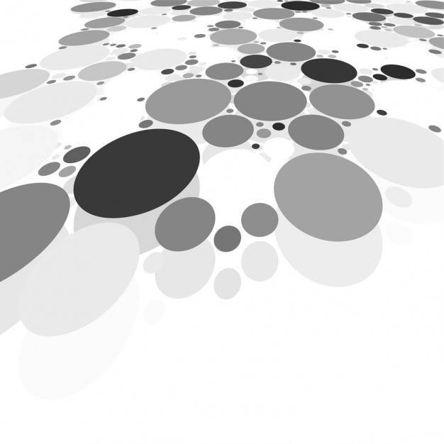 Free vector grey circles background