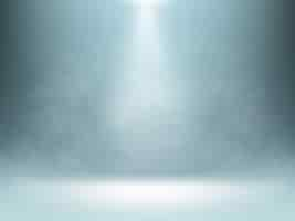 Free vector grey gradient background, spotlights illumination