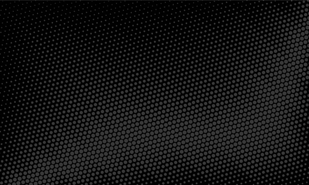 Free vector grey halftone dark background