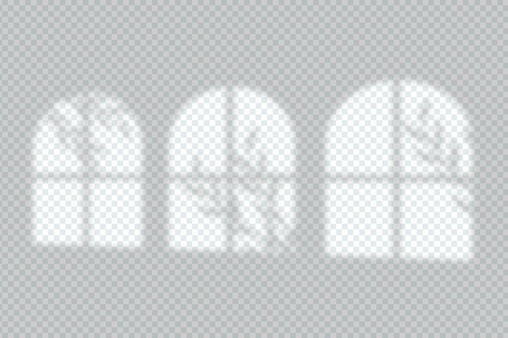 Free Vector grey shadows overlay effect style