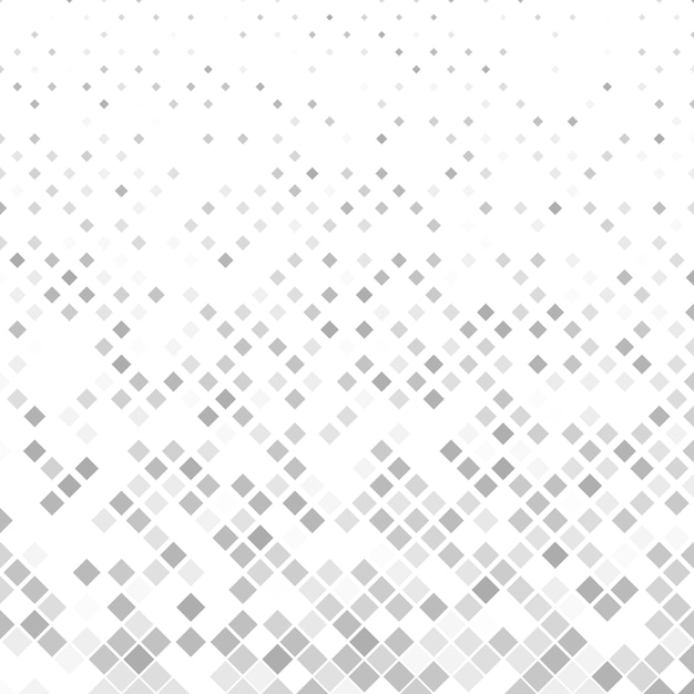 灰色の正方形のパターンの背景 - ベクトルイラスト