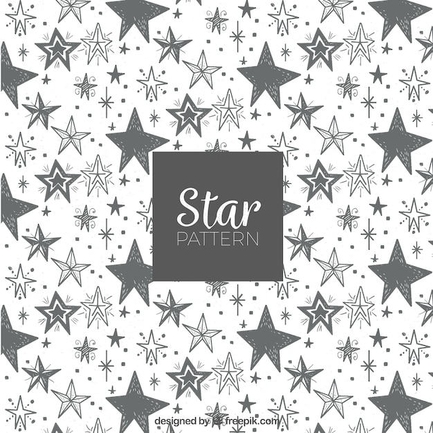 Free vector grey star pattern