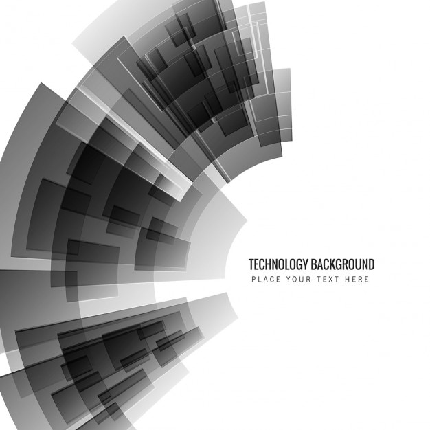 Free Vector grey technology background