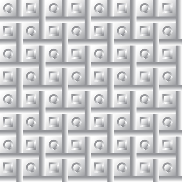 Grey volumetric pattern