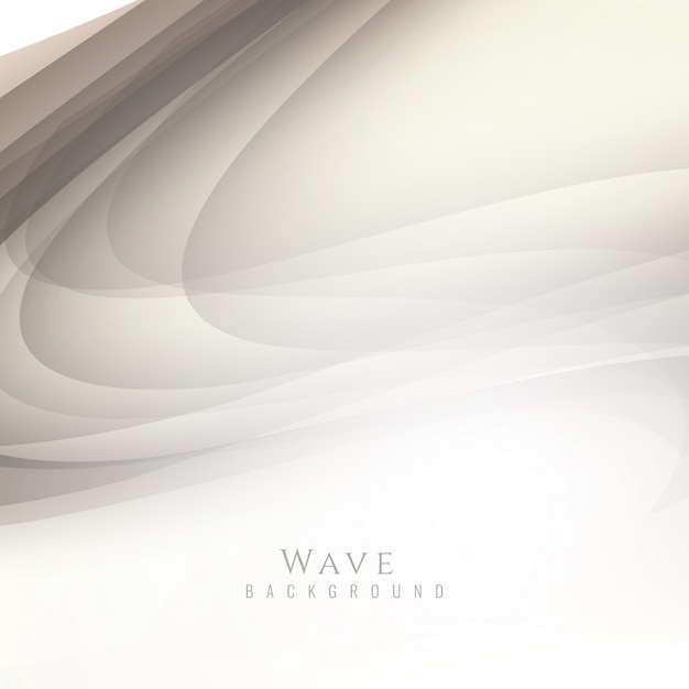 Free vector grey wavy background