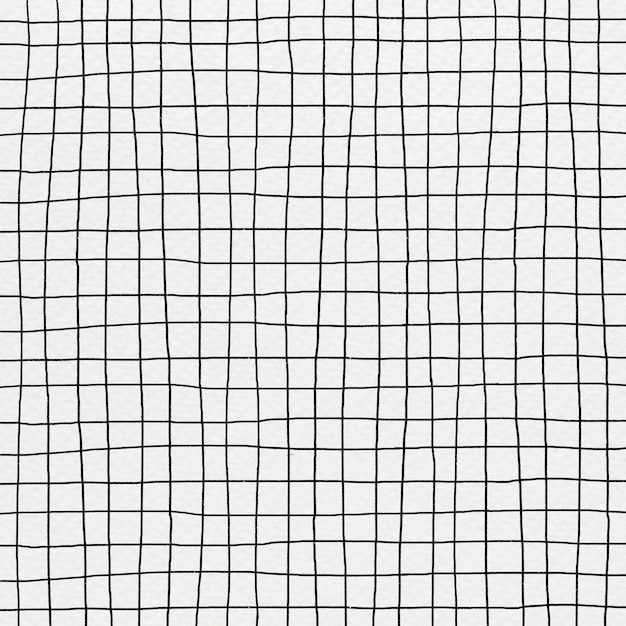 Grid background vector in black color