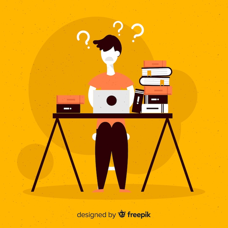 Free Vector group of happy students with flat design